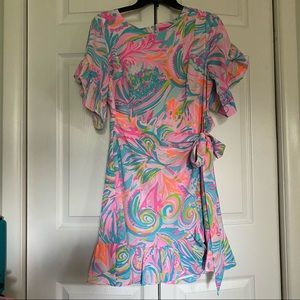 Lilly Pulitzer Darlah Dress-Carnivale Coral